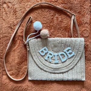 Beige Bride Crossbody Bag